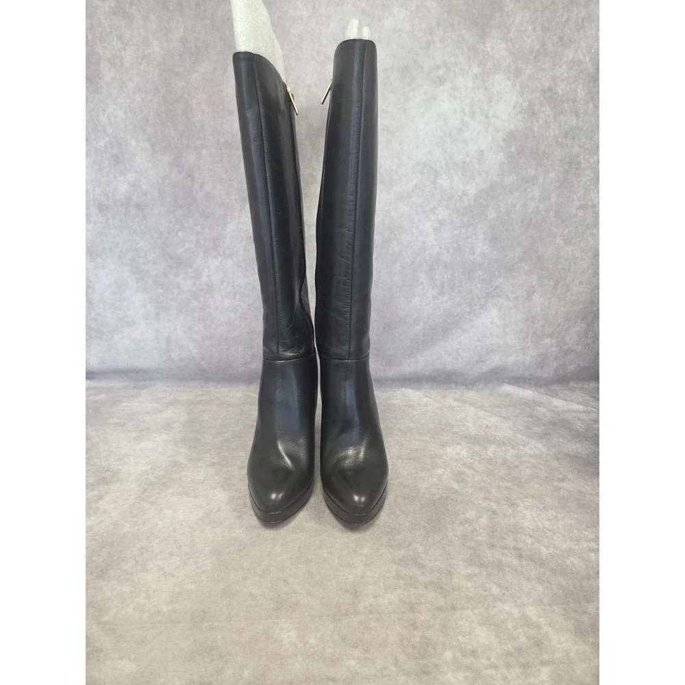 Vince Camuto Valeria 4 Blk W-Sz 6M Shelf Pull Tried On  Abive Knee